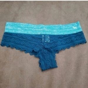 Victoria's Secret PINK Geometric lace Extra low rise cheekster